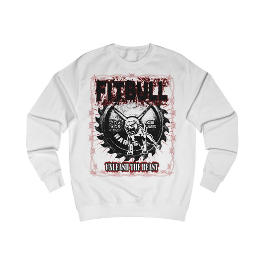 Unisex Sweatshirt - Sports Sweatshirt for Fitness Training and Bodybuilding with Motivational Design