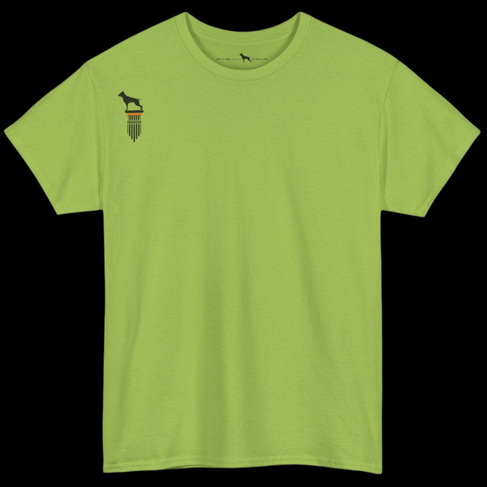 kiwi Fitbull T-shirt with a logo