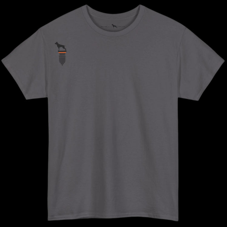 sport grey Fitbull T-shirt with a logo