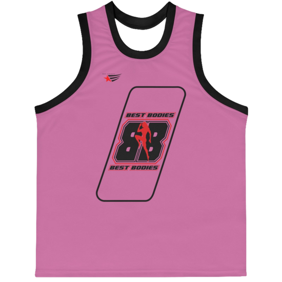 a purple-black Gymstar sports tank top branded with the Gymstar Fit logo