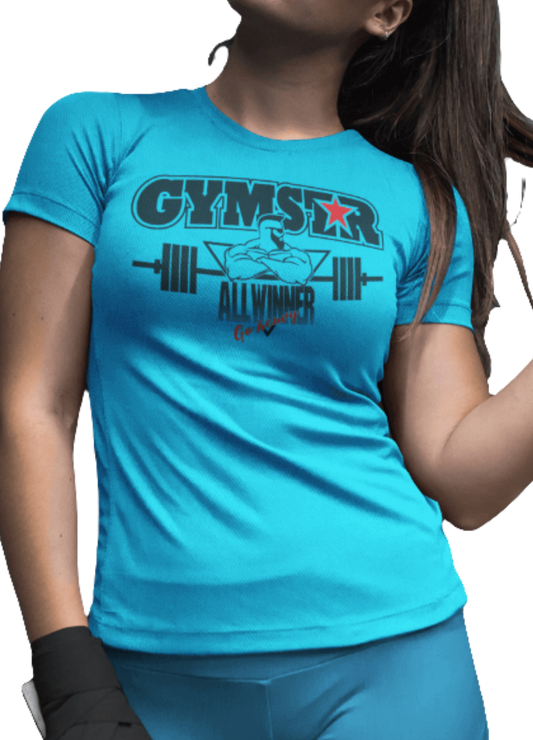 Gymstar Bad Attitude T-Shirt Gym Gear Unisex Softstyle for Bodybuilding Training Fitnes Workout Streetwear Sport Clothing Pilates Active Wear