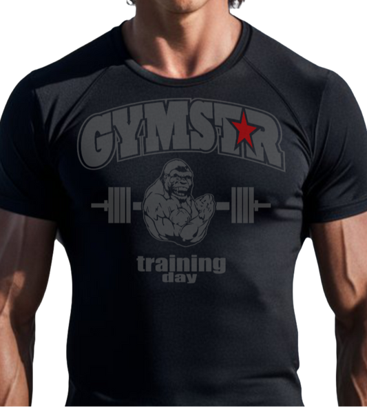 Gym T-shirt, Gymstar, Gorilas Training Day, Men Graphic Shirt vor Bodybuilding Shirt, Fitness Shirt, Wokout Shirt , Crossfit Shirt, Sport Shirt, Sport Clothing, Training shirt