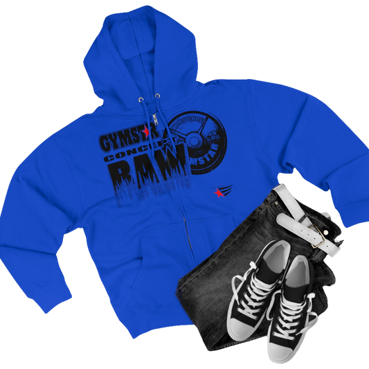 Gym Hoodie, Bodybuilding Sweatshirt, Fitness Premium Full Zip Hoodie, Training wear, Training Hoodie, Gym Clothing, Fitness Clothing