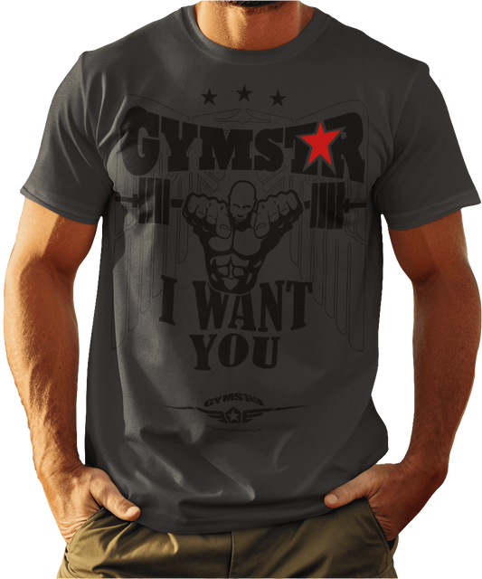 Training Fitness Gymstar T-shirt, Bodybuilding I want you,  Gym Gear Unisex Softstyle Tee,  Sport Street Fitness Clothing, Crossfit Apparel