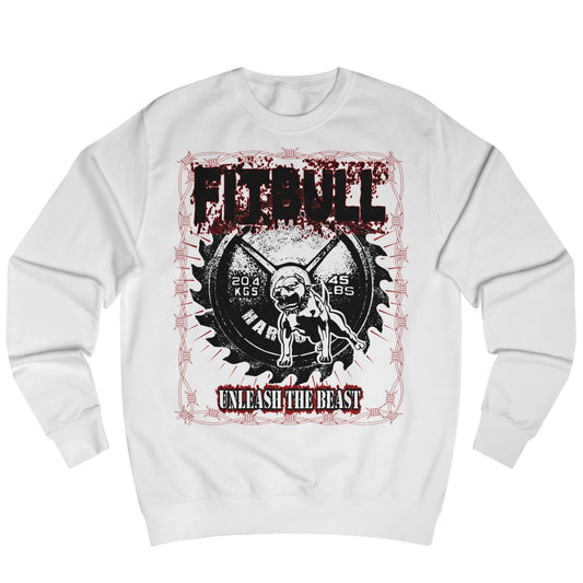 Unisex Sweatshirt - Sports Sweatshirt for Fitness Training and Bodybuilding with Motivational Design